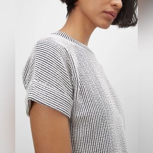 Club Monaco Textured Striped Dres, US XS